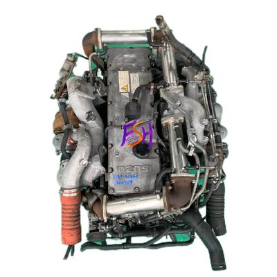Giá tốt. Cụm động cơ Diesel tăng áp 6 xi-lanh Isuzu 6UZ1T với dung tích 7.8 lít dành cho xe tải và xe buýt trực tuyến